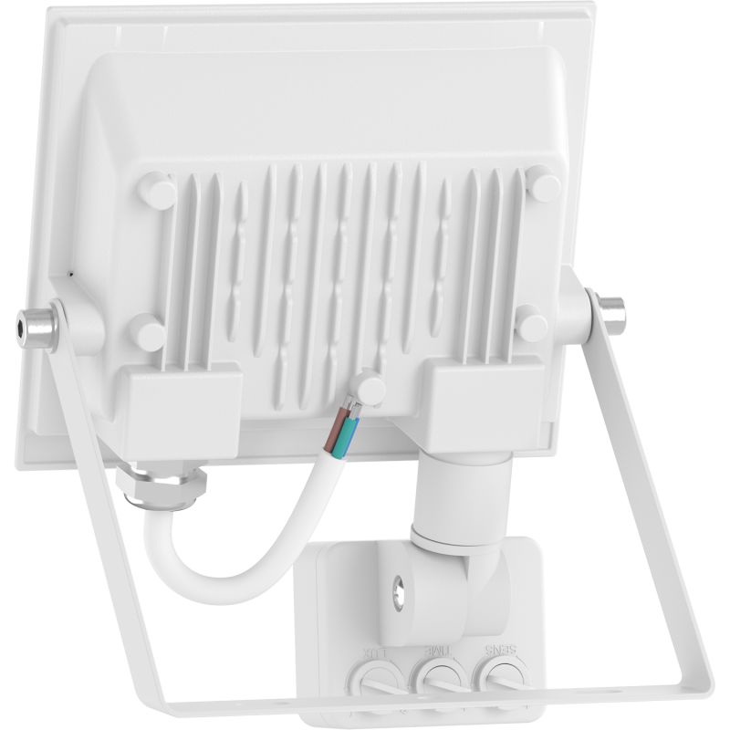 Mexen Luxpro+ LED floodlight with motion sensor, 20W, Cold - 6500K, 2200 lm, white - L236-020-65-20