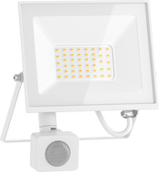 Mexen Luxpro+ LED floodlight with motion sensor, 30W, Neutral - 4000K, 3300 lm, white - L236-030-40-20