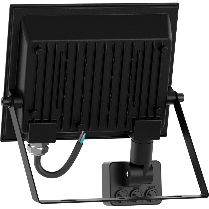 Mexen Luxpro+ LED floodlight with motion sensor, 30W, Neutral - 4000K, 3300 lm, black - L236-030-40-70