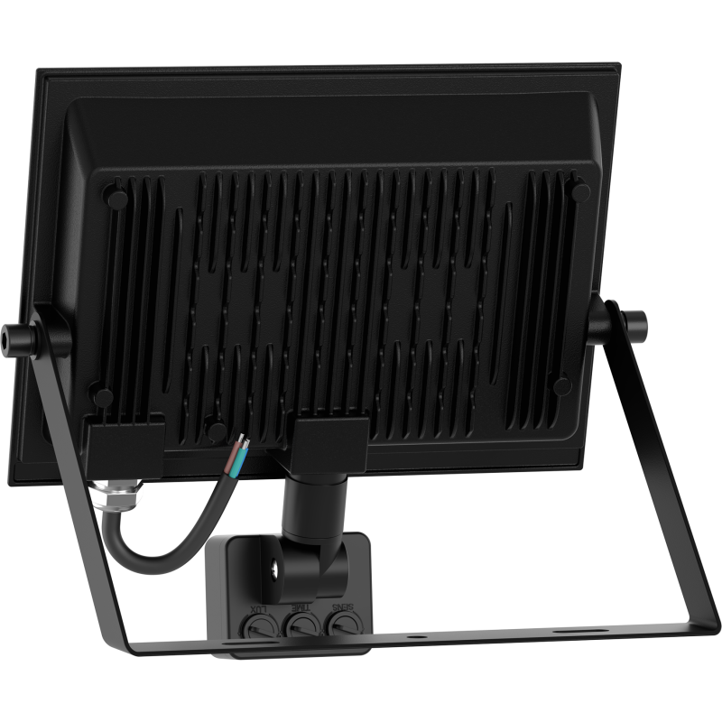 Mexen Luxpro+ LED Floodlight with Motion Sensor, 50W, Neutral - 4000K, 5500 lm, Black - L236-050-40-70