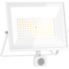 Mexen Luxpro+ LED floodlight with motion sensor, 70W, Cool - 6500K, 7700 lm, white - L236-070-65-20