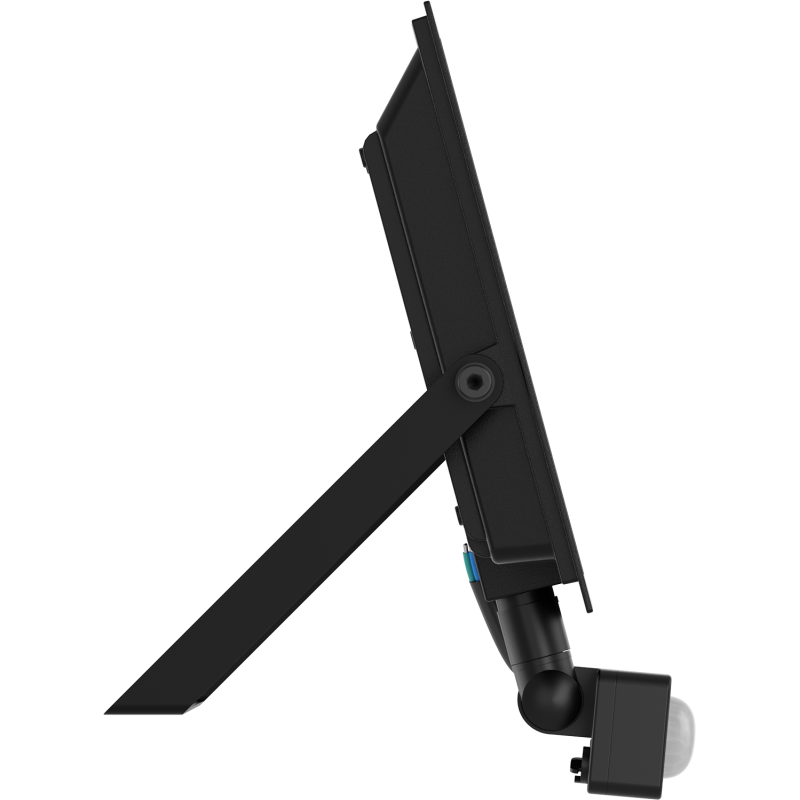 Mexen Luxpro+ LED Floodlight with Motion Sensor, 70W, Cool - 6500K, 7700 lm, Black - L236-070-65-70