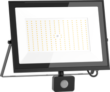 Mexen Luxpro+ LED Floodlight with Motion Sensor, 150W, Cool - 6500K, 16500 lm, Black - L236-150-65-70