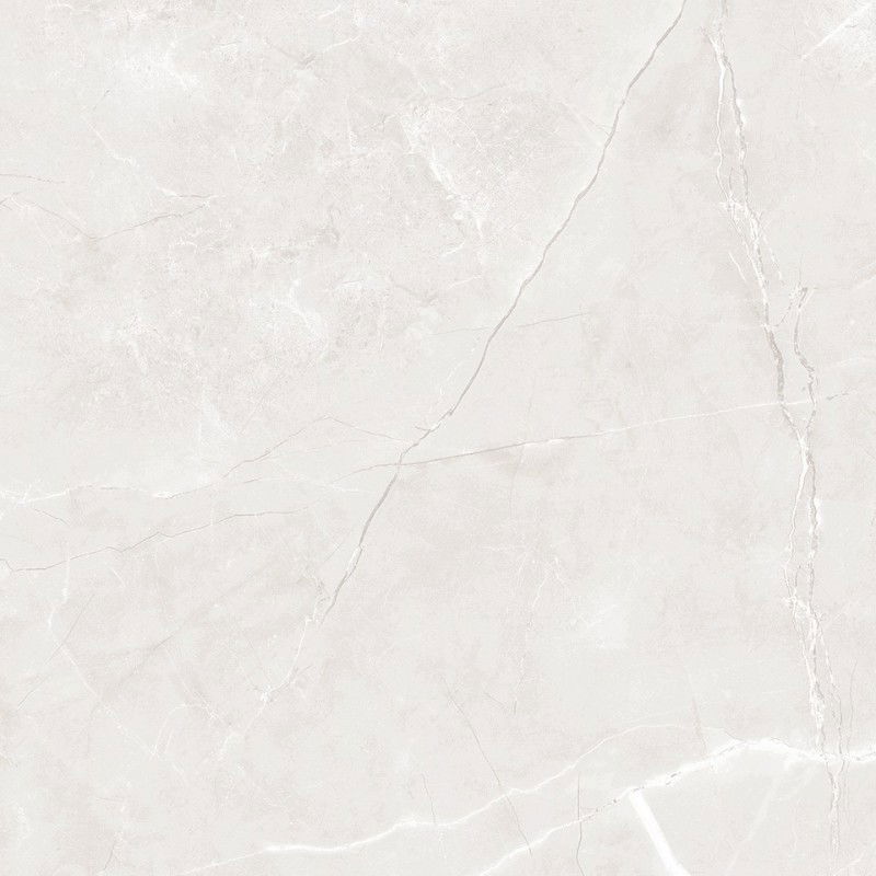 Mexen Boca Bianco glazed porcelain rectified G1, floor and wall tile 60 x 60 cm, gloss - TL102-060-060-00