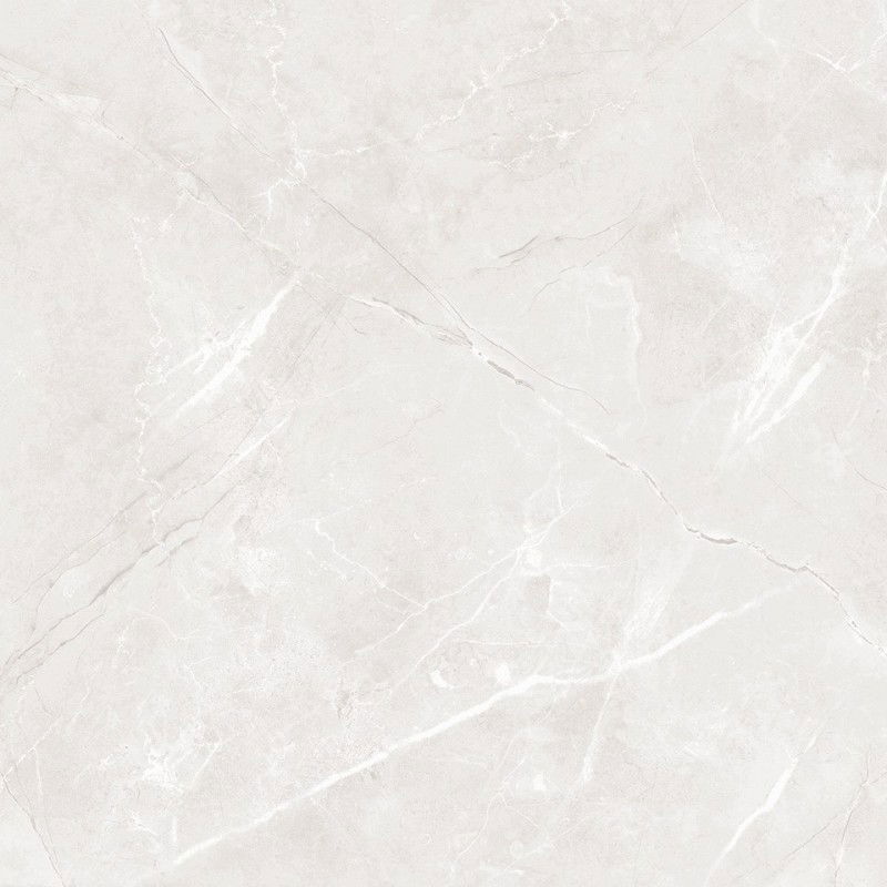 Mexen Boca Bianco glazed porcelain rectified G1, floor and wall tile 60 x 60 cm, gloss - TL102-060-060-00