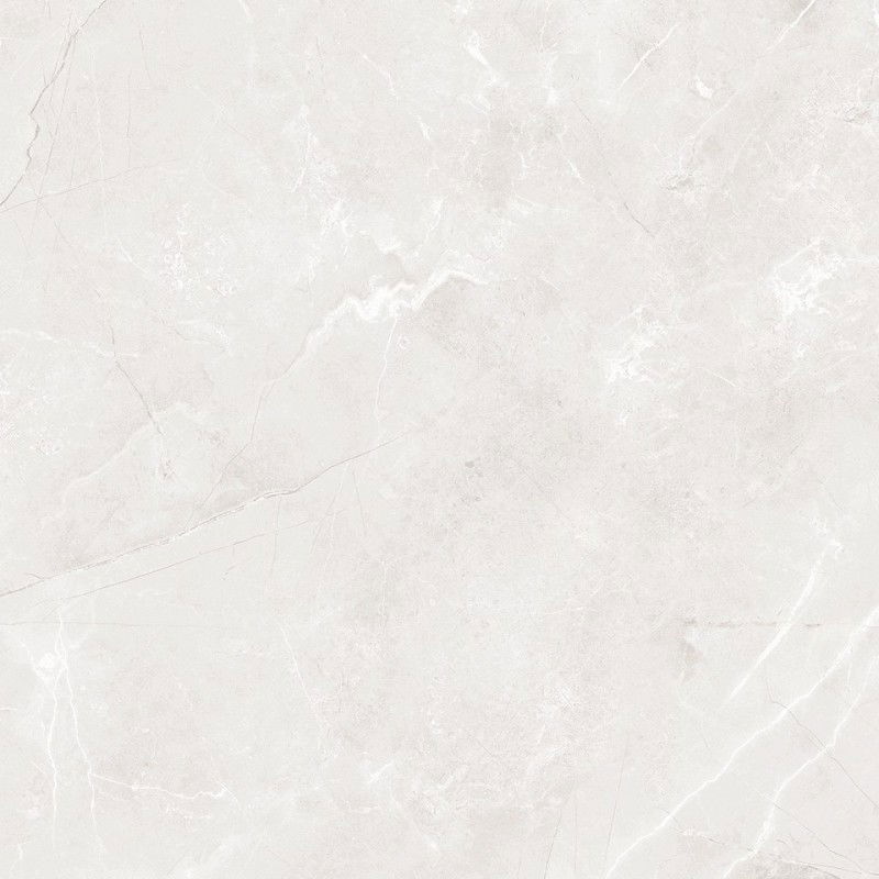 Mexen Boca Bianco glazed porcelain rectified G1, floor and wall tile 60 x 60 cm, gloss - TL102-060-060-00