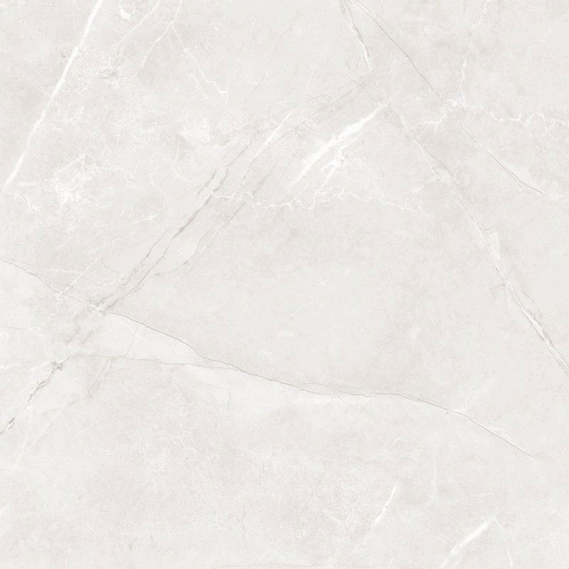 Mexen Boca Bianco glazed porcelain rectified G1, floor and wall tile 60 x 60 cm, gloss - TL102-060-060-00