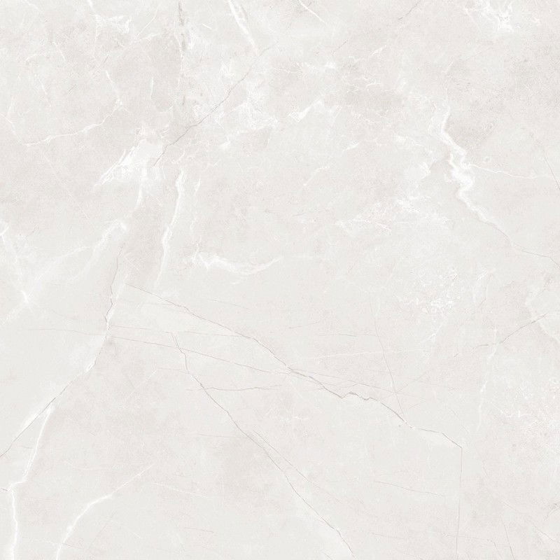 Mexen Boca Bianco glazed porcelain rectified G1, floor and wall tile 60 x 60 cm, gloss - TL102-060-060-00