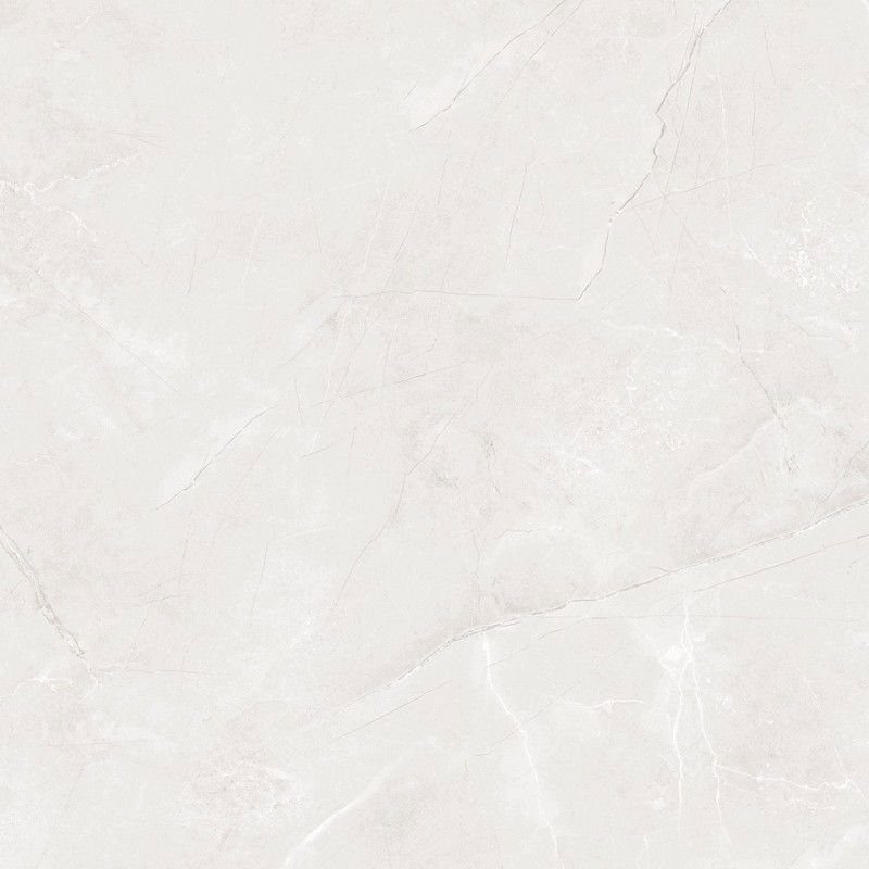 Mexen Boca Bianco glazed porcelain rectified G1, floor and wall tile 60 x 60 cm, gloss - TL102-060-060-00