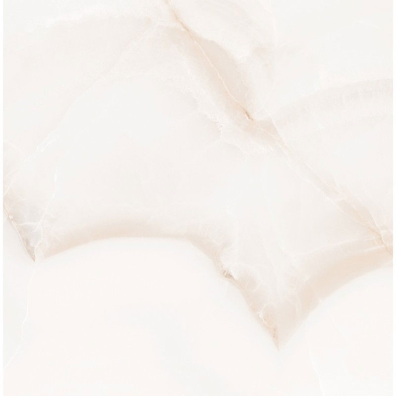 Mexen Onyx White glazed rectified gres G1, floor-wall tile 60 x 60 cm, gloss - TL106-060-060-01