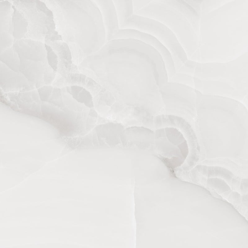 Mexen Onyx Silver glazed rectified gres tile, floor-wall tile 60 x 60 cm, gloss - TL106-060-060-02