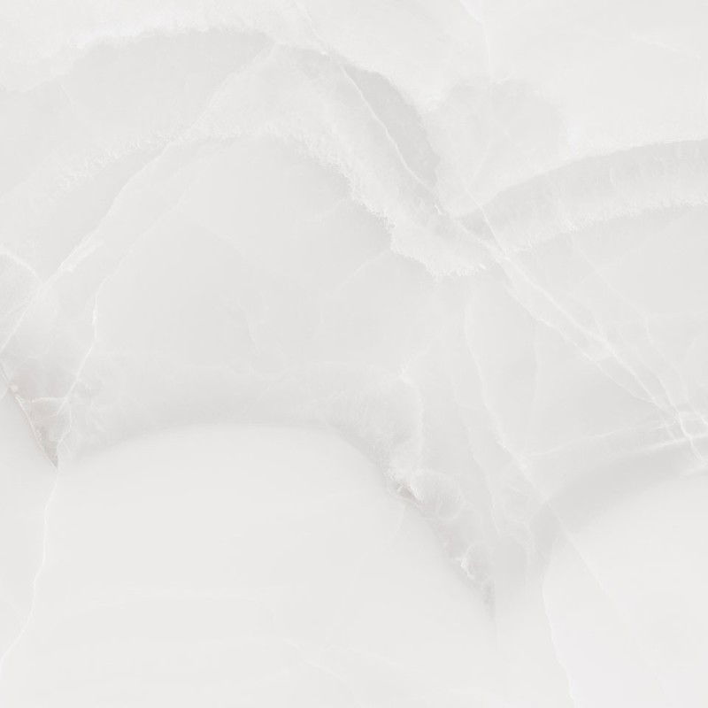 Mexen Onyx Silver glazed rectified gres tile, floor-wall tile 60 x 60 cm, gloss - TL106-060-060-02