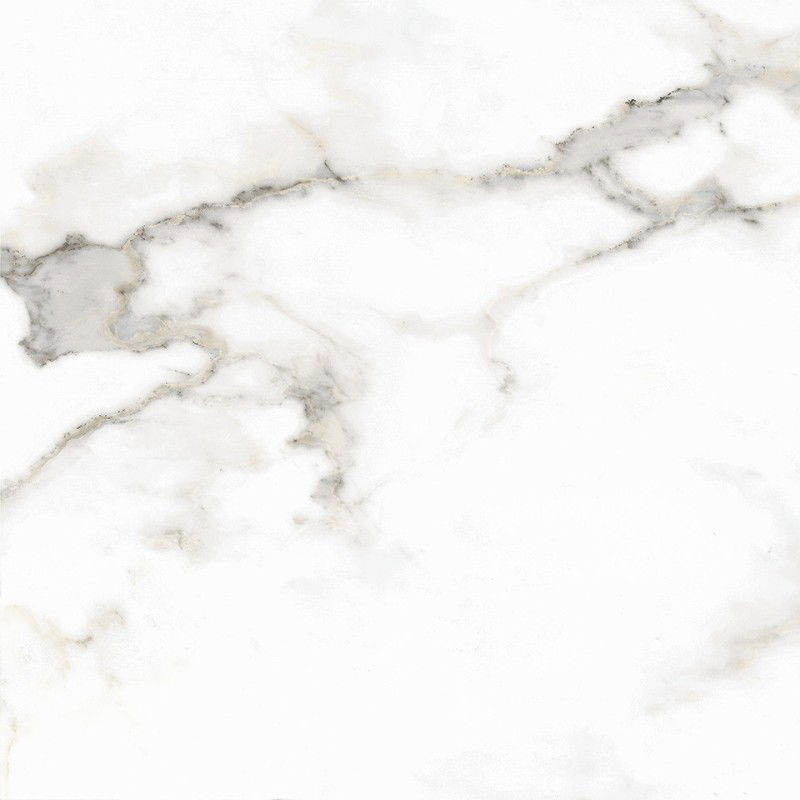 Mexen Lac Grey Glazed Rectified Porcelain Tile G1, Floor and Wall Tile 60 x 60 cm, Glossy - TL107-060-060-01