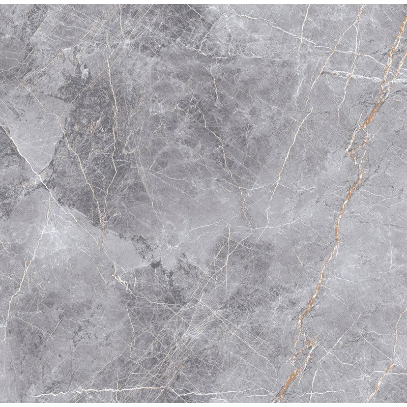 Mexen Eternity Gray glazed rectified gres G1, floor and wall tile 60 x 60 cm, glossy - TL112-060-060-01