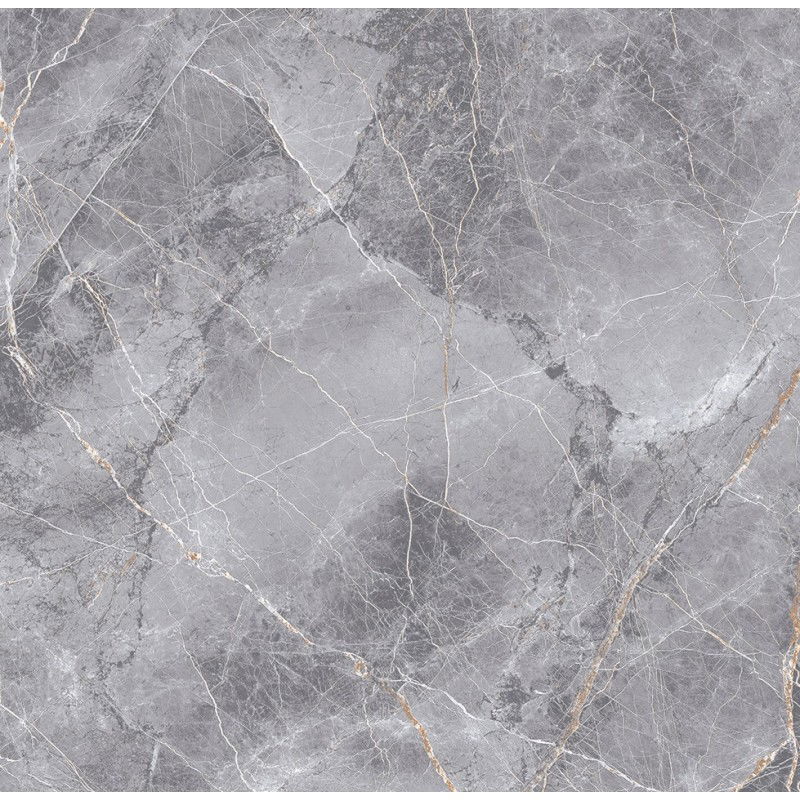 Mexen Eternity Gray glazed rectified gres G1, floor and wall tile 60 x 60 cm, glossy - TL112-060-060-01