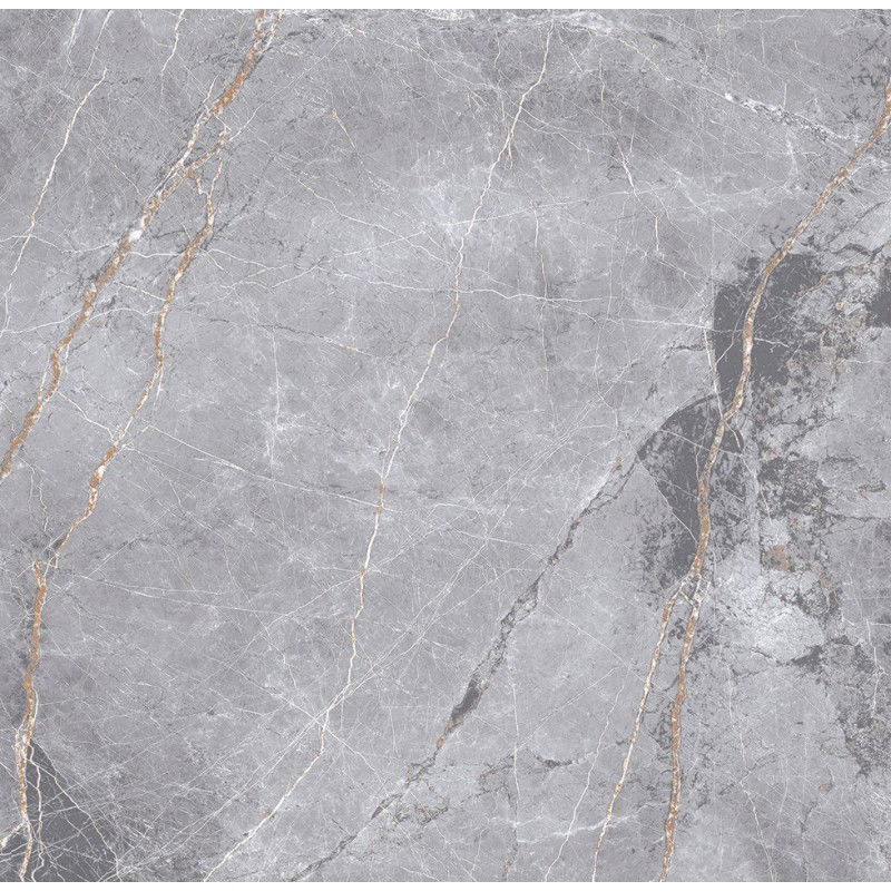 Mexen Eternity Gray glazed rectified gres G1, floor and wall tile 60 x 60 cm, glossy - TL112-060-060-01