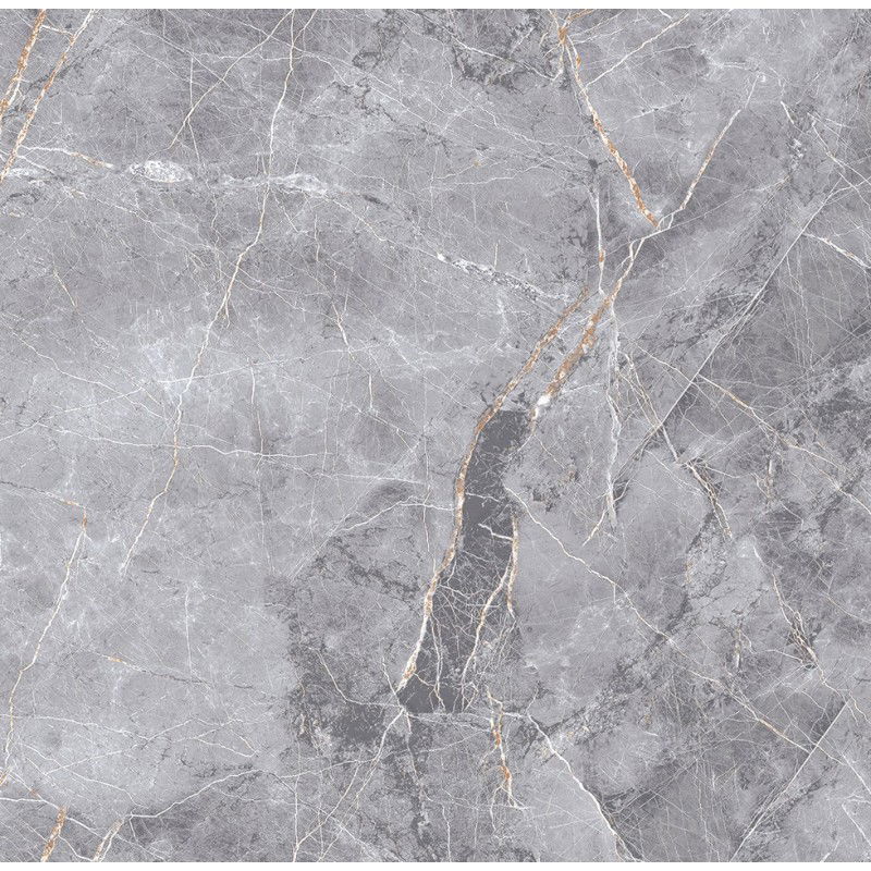 Mexen Eternity Gray glazed rectified gres G1, floor and wall tile 60 x 60 cm, glossy - TL112-060-060-01