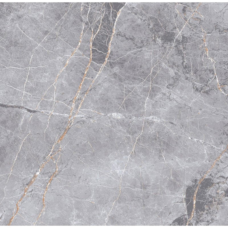 Mexen Eternity Gray glazed rectified gres G1, floor and wall tile 60 x 60 cm, glossy - TL112-060-060-01