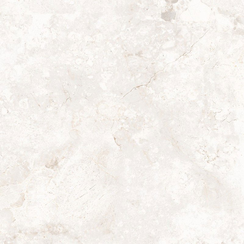 Mexen Tubac Bianco glazed rectified porcelain tile, floor and wall tile 60 x 60 cm, gloss - TL118-060-060-01