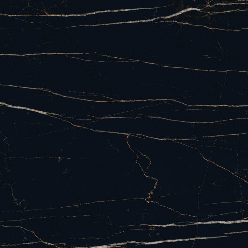 Mexen Flamingo Black glazed rectified gres tile G1, floor-wall tile 60 x 60 cm, high gloss - TL215-060-060-00