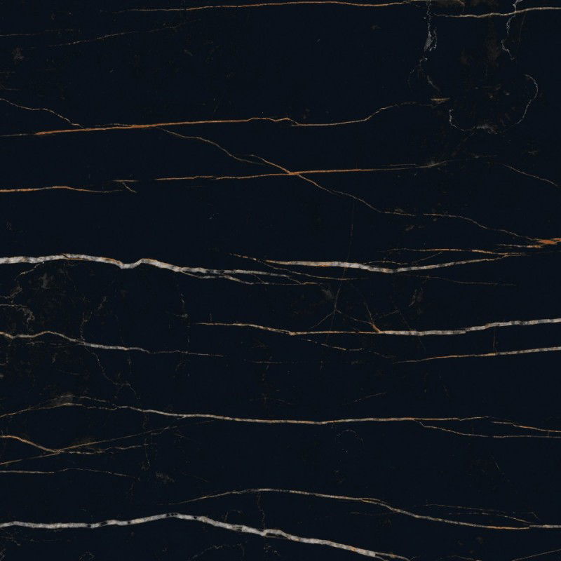 Mexen Flamingo Black glazed rectified gres tile G1, floor-wall tile 60 x 60 cm, high gloss - TL215-060-060-00