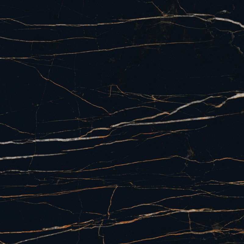 Mexen Flamingo Black glazed rectified gres tile G1, floor-wall tile 60 x 60 cm, high gloss - TL215-060-060-00