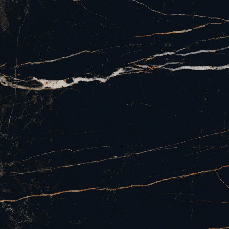 Mexen Flamingo Black glazed rectified gres tile G1, floor-wall tile 60 x 60 cm, high gloss - TL215-060-060-00