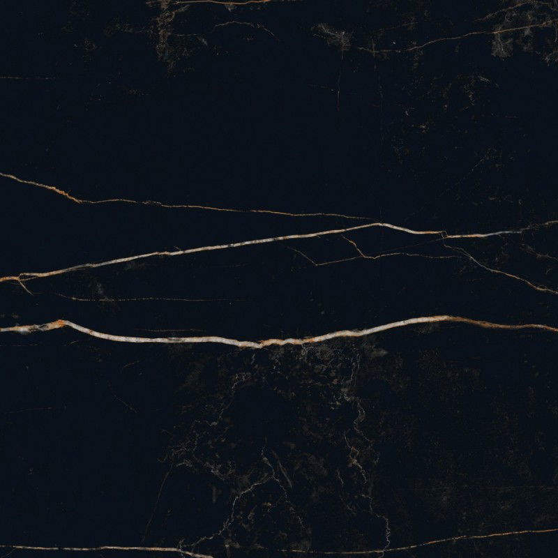 Mexen Flamingo Black glazed rectified gres tile G1, floor-wall tile 60 x 60 cm, high gloss - TL215-060-060-00