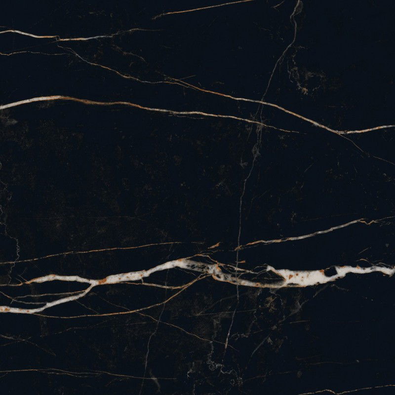 Mexen Flamingo Black glazed rectified gres tile G1, floor-wall tile 60 x 60 cm, high gloss - TL215-060-060-00