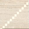 Mexen Neo Travertino Crema glazed rectified stoneware, floor and wall tile 60 x 60 cm, matte - TL302-060-060-02
