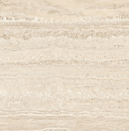 Mexen Neo Travertino Crema glazed rectified stoneware, floor and wall tile 60 x 60 cm, matte - TL302-060-060-02