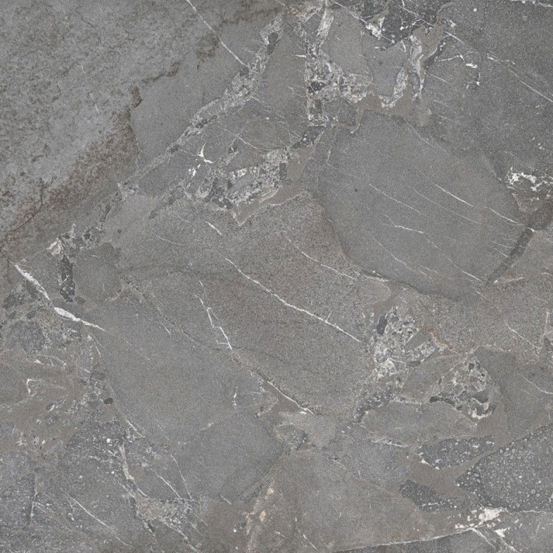 Mexen Terralite Gray glazed rectified porcelain stoneware tile, 60 x 60 cm, matte finish - TL306-060-060-05