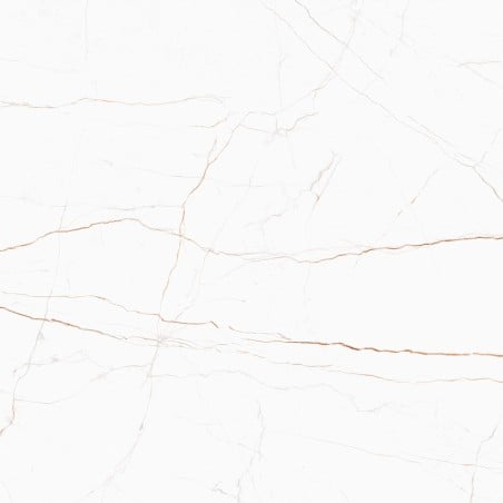 Mexen Dicta White glazed rectified porcelain stoneware G1, floor-wall tile 60 x 60 cm, carving - TL408-060-060-02