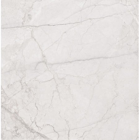 Mexen Morella Bianco glazed porcelain rectified G1, floor-wall tile 60 x 60 cm, carving - TL412-060-060-00
