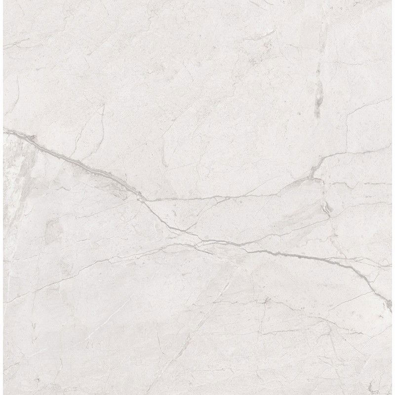 Mexen Morella Bianco glazed porcelain rectified G1, floor-wall tile 60 x 60 cm, carving - TL412-060-060-00