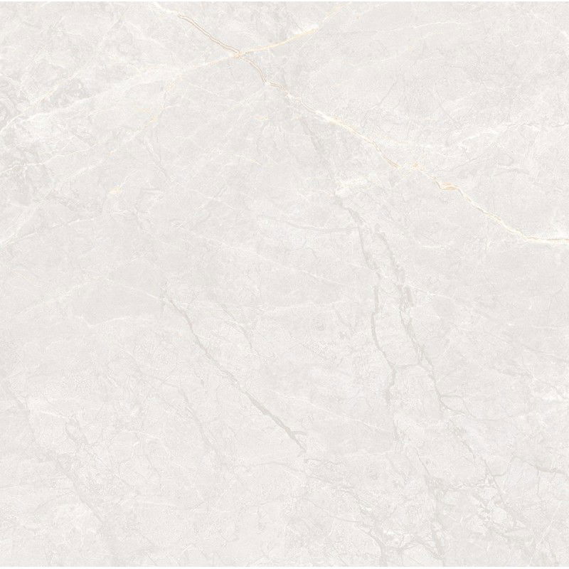 Mexen Egeo White glazed rectified porcelain tile G1, floor and wall tile 60 x 60 cm, carving - TL415-060-060-02