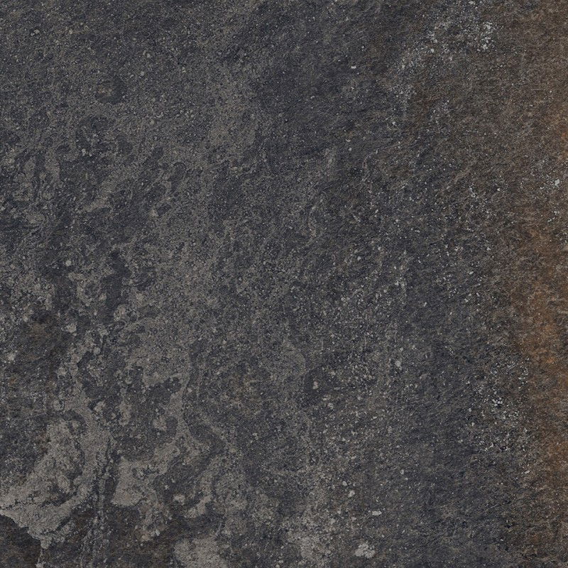 Mexen Blaze Nero glazed stoneware rectified, floor-wall tile 60 x 60 cm, carving - TL420-060-060-01