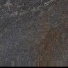 Mexen Blaze Nero glazed stoneware rectified, floor-wall tile 60 x 60 cm, carving - TL420-060-060-01