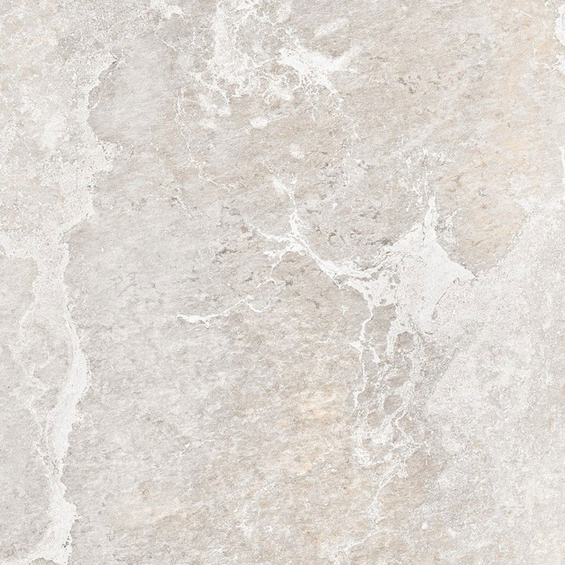 Mexen Blaze Silver glazed rectified gres tile G1, floor-wall tile 60 x 60 cm, carving - TL420-060-060-02