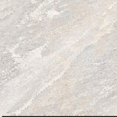 Mexen Blaze Silver glazed rectified gres tile G1, floor-wall tile 60 x 60 cm, carving - TL420-060-060-02
