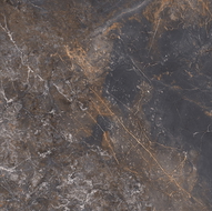 Mexen Visby Black glazed rectified gres G1, floor-wall tile 60 x 60 cm, carving - TL428-060-060-02