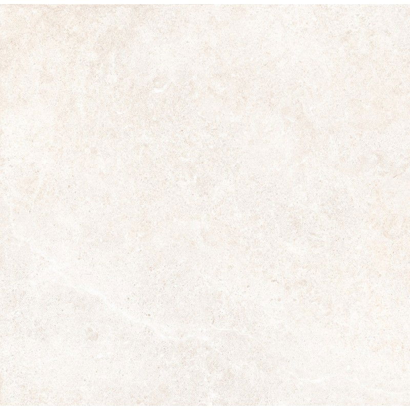 Mexen Oberon White glazed rectified porcelain, floor-wall tile 60 x 60 cm, carving - TL429-060-060-02