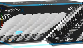 Mexen Nova 6x LED Bulb E27, A60, 5W, Cool - 6500K, 525 lm - L100-E27-0565-01x06