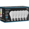 Mexen Nova 6x LED Bulb E27, A60, 8W, Cool - 6500K, 840 lm - L100-E27-0865-01x06