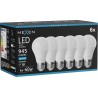 Mexen Nova 6x LED Bulb E27, A60, 9W, Cool - 6500K, 945 lm - L100-E27-0965-01x06