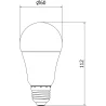 Mexen Nova 6x LED Bulb E27, A60, 10W, Neutral - 4000K, 1055 lm - L100-E27-1040-01x06