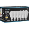 Mexen Nova 6x LED Bulb E27, A60, 15W, Warm - 3000K, 1575 lm - L100-E27-1530-01x06