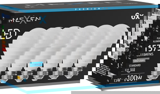 Mexen Nova 6x LED Bulb E27, A60, 15W, Cool - 6500K, 1575 lm - L100-E27-1565-01x06