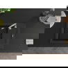 Mexen Enzo 1-compartment granite sink with a short drip tray 576 x 465 mm, Black - 6506571005-77