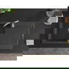 Mexen Leo 1-compartment granite sink with a drip tray 900 x 500 mm, Spotted black - 6501901010-76